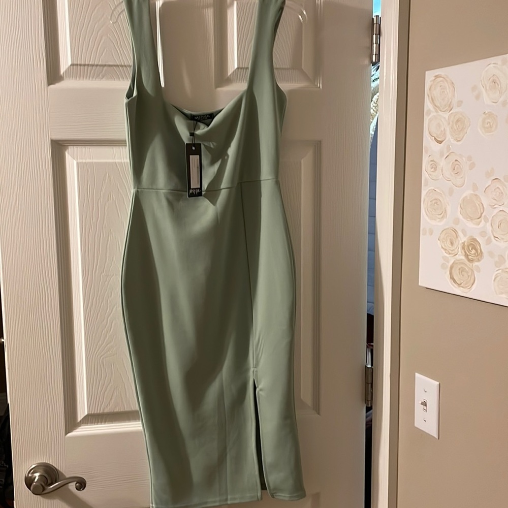 NastyGal midi dress